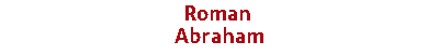 Roman Abraham